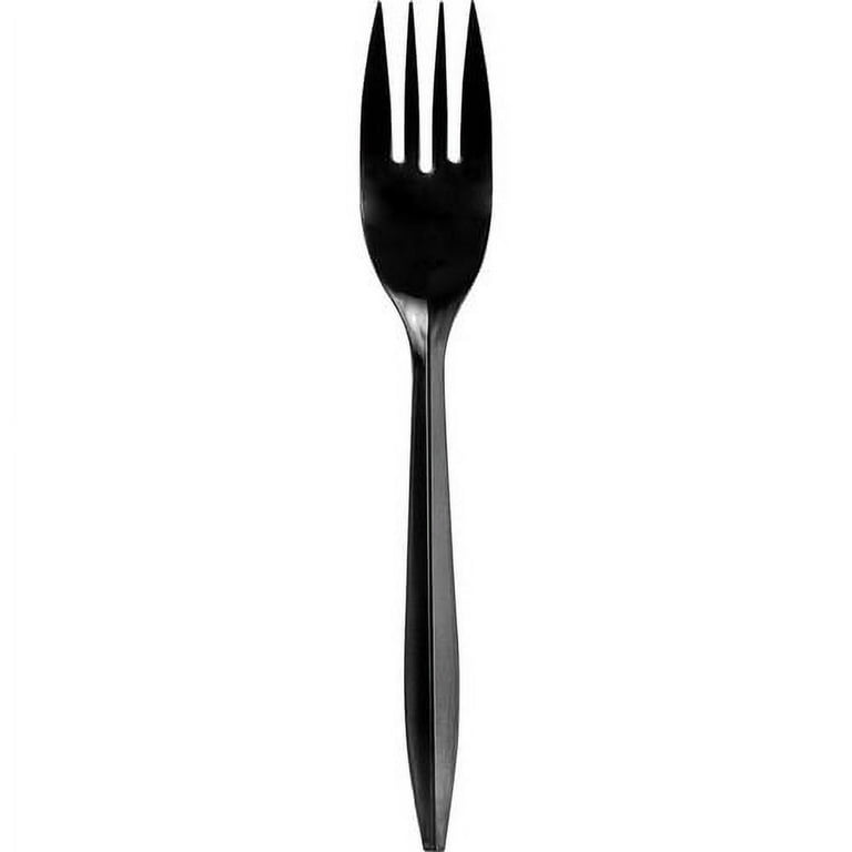 Genuine Joe Medium-weight Individually Wrapped Knives - 1000/Carton - Knife - Breakroom - Disposable - Black Genuine Joe Medium-weight Individually Wrapped Knives - 1000/Carton - Knife - Breakroom - Disposable - Black