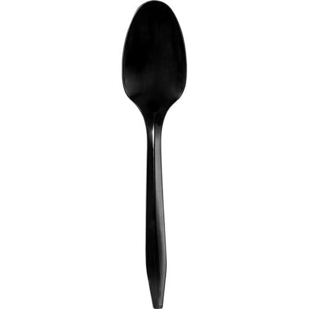 Genuine Joe Medium-weight Individually Wrapped Forks - 1000/Carton - Fork - Breakroom - Disposable - Black Genuine Joe Medium-weight Individually Wrapped Forks - 1000/Carton - Fork - Breakroom - Disposable - Black