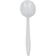 thumbnail image 1 of Genuine Joe Medium-weight Soup Spoon - 1 Piece(s) - 1000/carton - Soup Spoon - 1 X Soup Spoon - Disposable - White, 1 of 1