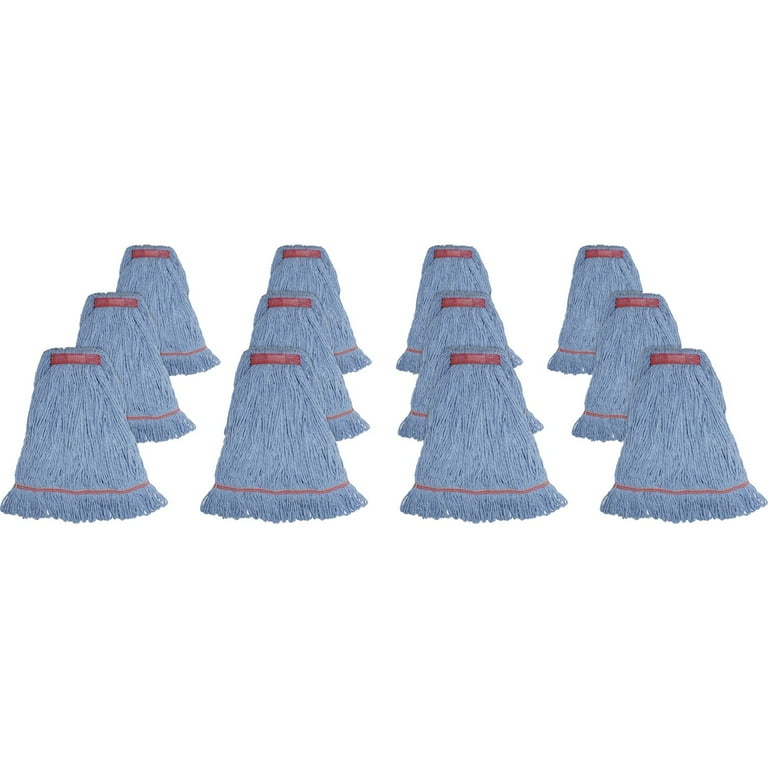 Genuine Joe Narrow Band Large Mophead - Rayon, Cotton - 12 / Carton Genuine Joe Narrow Band Large Mophead - Rayon, Cotton - 12 / Carton