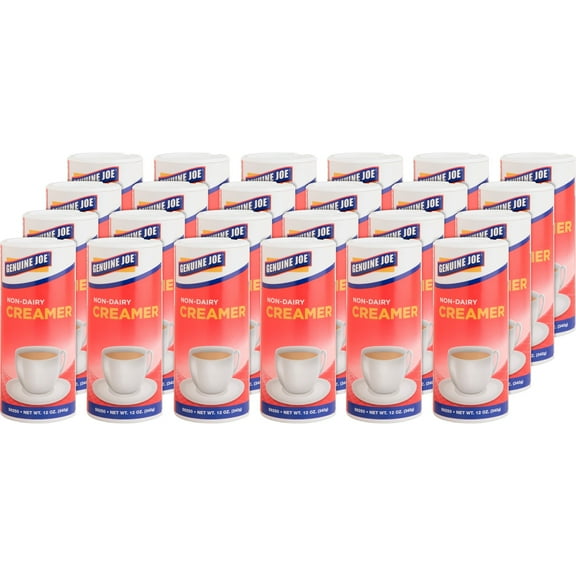Genuine Joe Nondairy Creamer Canister - 0.75 Lb (12 Oz) Canister - 24/carton