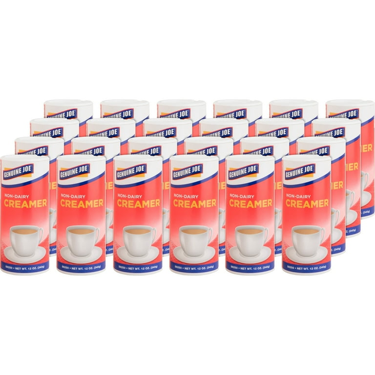 Genuine Joe Nondairy Creamer Canister - 0.75 lb (12 oz) Canister - 3/Pack Genuine Joe Nondairy Creamer Canister - 0.75 lb (12 oz) Canister - 3/Pack