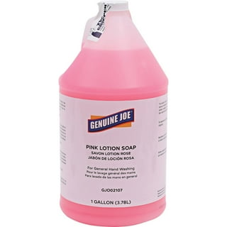 Genuine Joe Pink Lotion Soap - 1 gal (3.8 L) - Hand, Skin - Pink - Rich Lather - 4 / Carton Genuine Joe Pink Lotion Soap - 1 gal (3.8 L) - Hand, Skin - Pink - Rich Lather - 4 / Carton