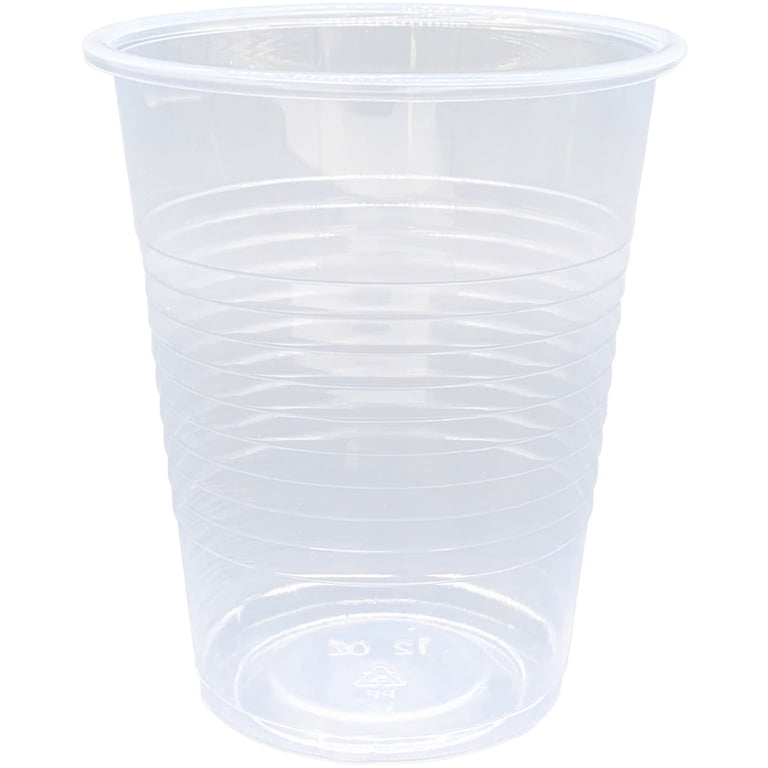 Genuine Joe Plastic Cup 12 oz 1000/CT Translucent 10435