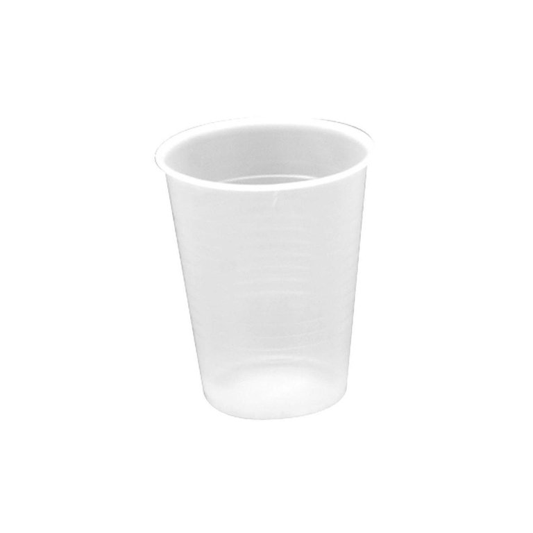 Visage 20 oz Clear Plastic Cup - Monsieur - 3 3/4 inch x 3 3/4 inch x 5 1/2 inch - 1000 Count Box