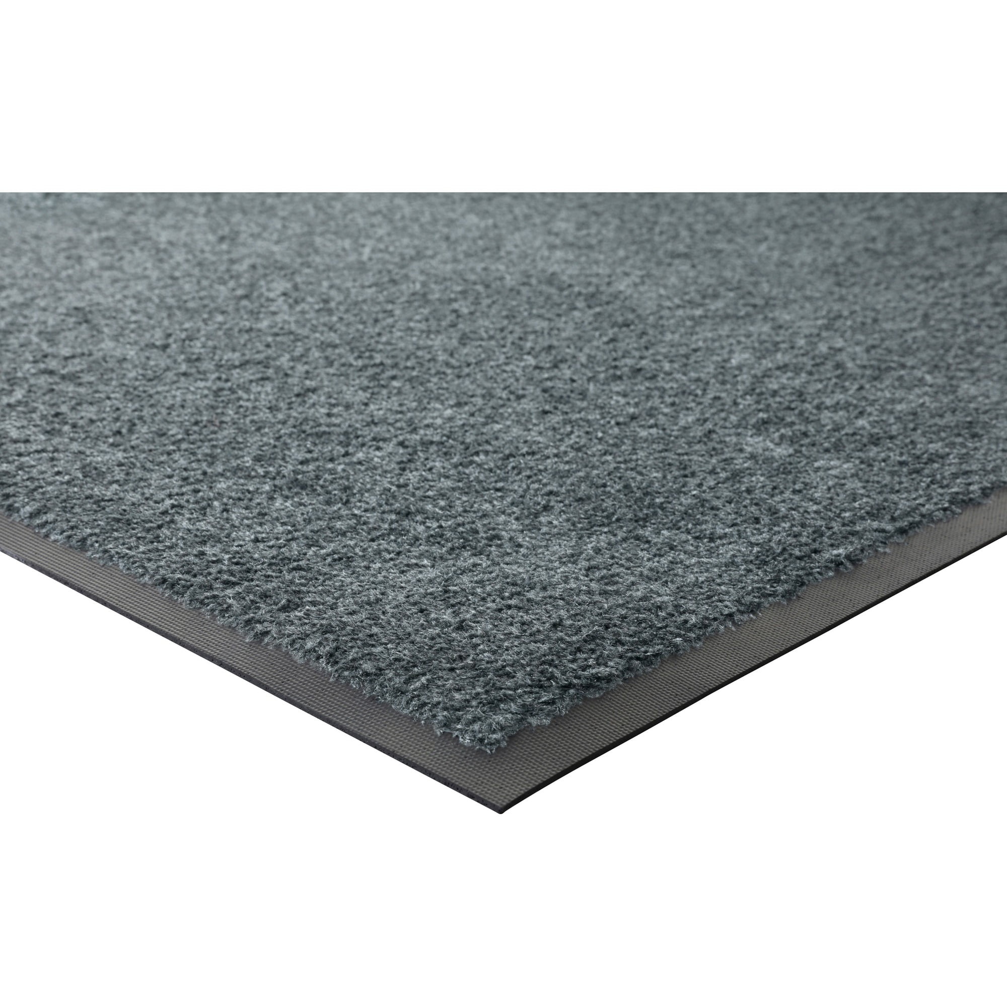 Genuine Joe Platinum Series Indoor Wiper Mats - Warehouse, Indoor - 56" Length X 33.50" Width - Nylon, Rubber - Gray