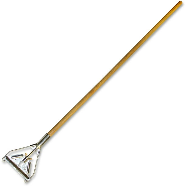 Genuine Joe Quick Change Mop Handle - Natural - Wood - 1 Each Genuine Joe Quick Change Mop Handle - Natural - Wood - 1 Each