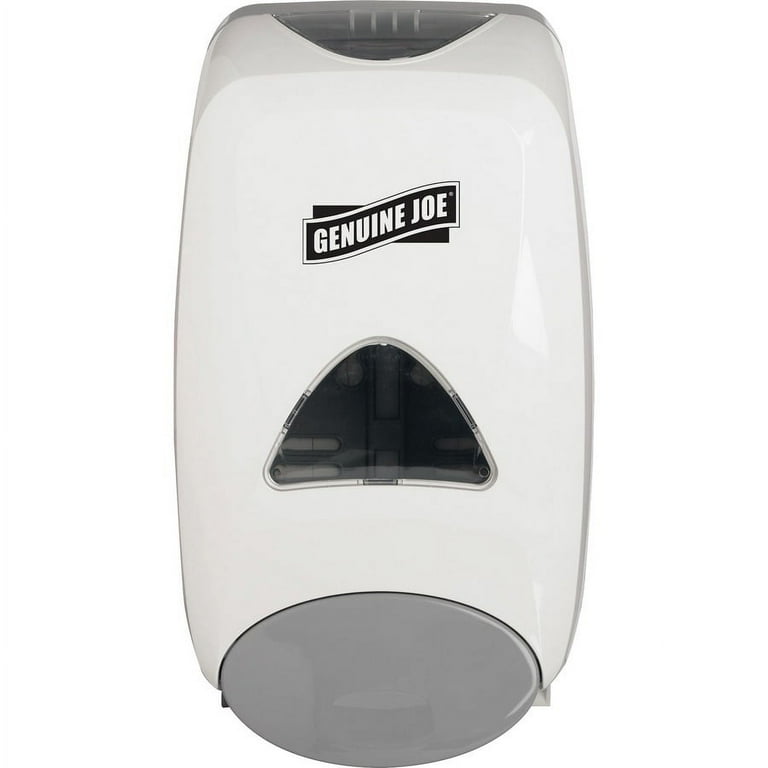 Genuine Joe Solutions Soap Dispenser - Manual - 1.32 quart Capacity - Black - 1Each Genuine Joe Solutions Soap Dispenser - Manual - 1.32 quart Capacity - Black - 1Each