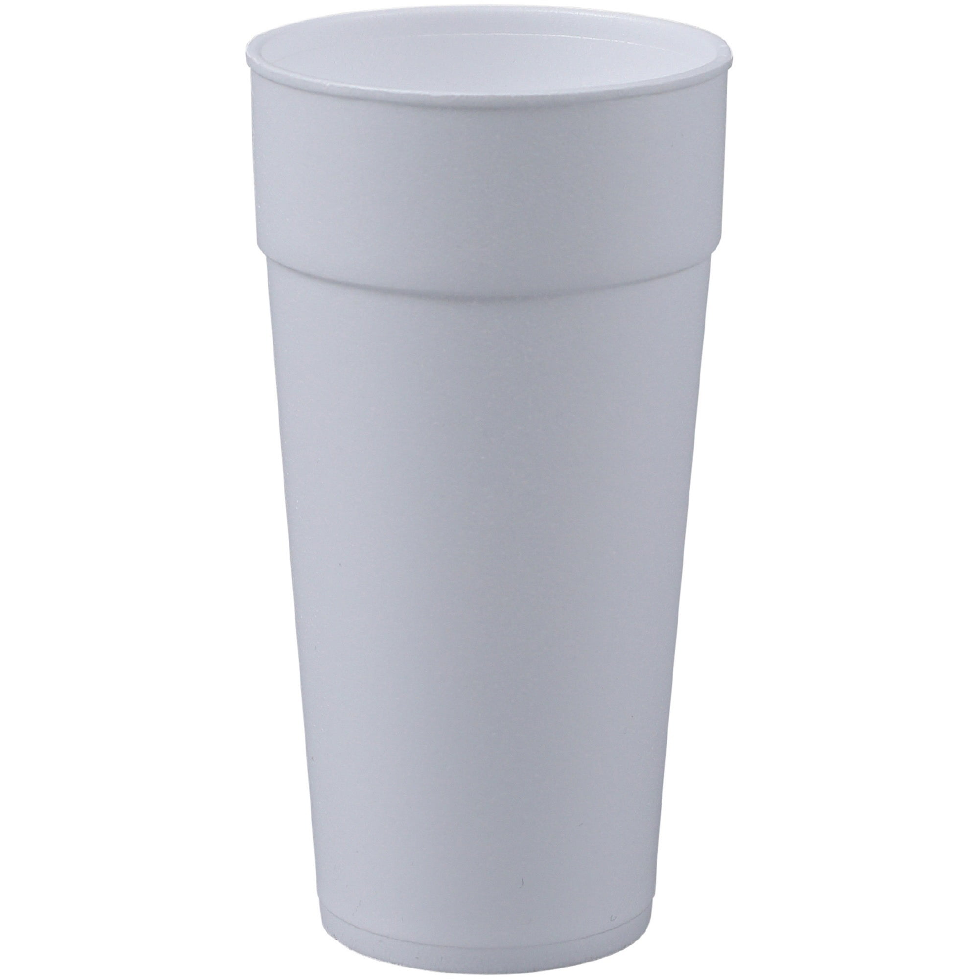 Genuine Joe Solutions Disposable Foam Cups, 24 oz, White, 300 Count