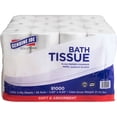 thumbnail image 1 of Genuine Joe Solutions Double Capacity 2-ply Bath Tissue ,1000 Sheets/roll - White - Virgin Fiber - Embossed, Chlorine-free For Bathroom, 1 of 9