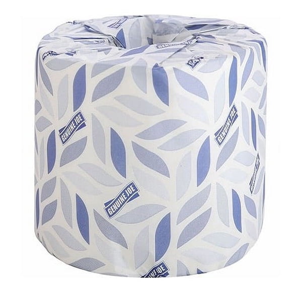 Genuine Joe® Standard Toilet Paper, 2-Ply, 400 Sheets, 96 Rolls (GJO2540096)