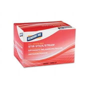 Genuine Joe Stir Sticks, White, 5.50" Length, 1000/CT, GJO20050