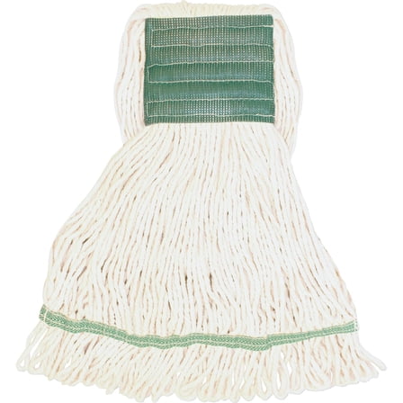 Genuine Joe, GJOMWH5BEA, Synthetic Blend Medium Mophead, 1 Each, White