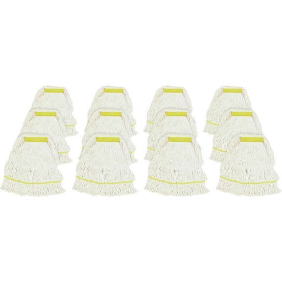 Genuine Joe Synthetic Blend Small Mophead - Synthetic Fiber