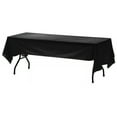 thumbnail image 1 of Genuine Joe, GJO00068, Plastic Table Covers, 6 / Pack, Black, 1 of 2