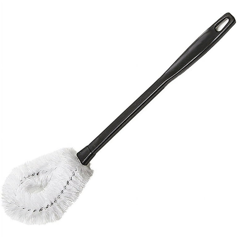 Genuine Joe Toilet Brush - Plastic Handle - 1 Each - Natural Genuine Joe Toilet Brush - Plastic Handle - 1 Each - Natural