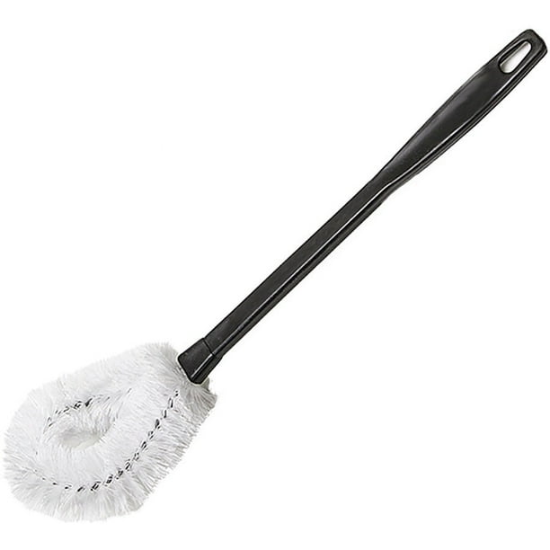 Genuine Joe Toilet Brush - Plastic Handle - 1 Each - Natural Genuine Joe Toilet Brush - Plastic Handle - 1 Each - Natural