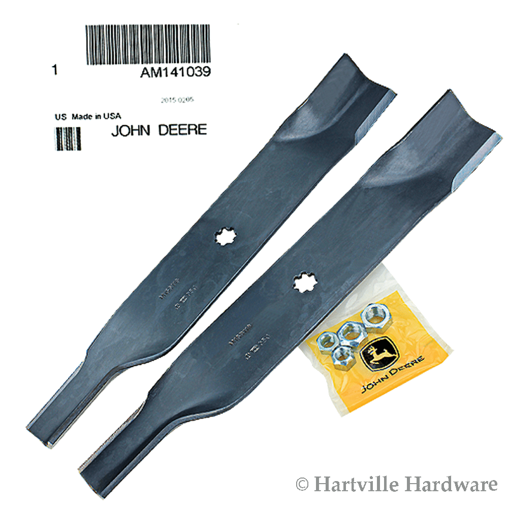 Genuine John Deere AM141039 Lawn Mower Side Discharge Blade Kit