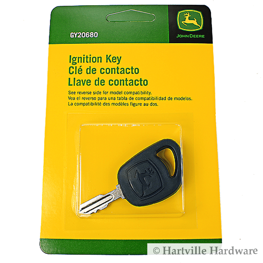 10 Stück Ersatz-Zündschlüssel GY20680 Schlüssel für John Deere AYP  Husqvarna Rasengeräte AM131946 : : Garten