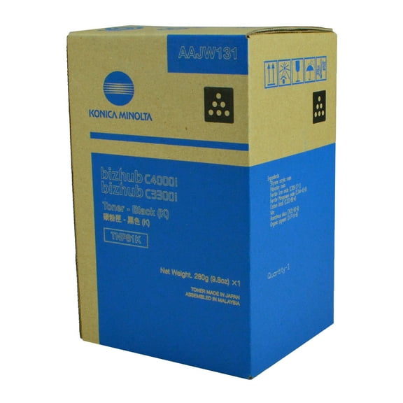 Genuine KONICA MINOLTA TNP81K (AAJW131) TONER CTG-BLACK-13K-YIELD