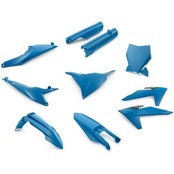 Genuine KTM Blue Dirt Bike Body Kit Contains All Plastic Pieces in One Box