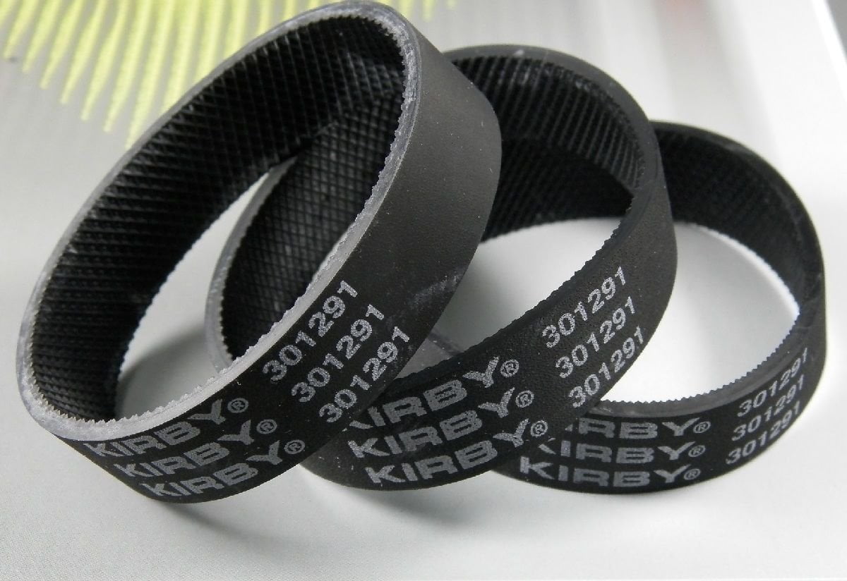 Kirby 3 Genuine Ribbed Vacuum Cleaner Belts 3 Belts