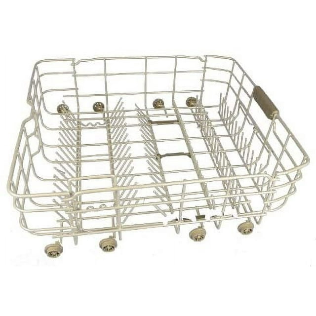 WD28X26099 GE Dishwasher Lower Rack Replacement - 21.6"L X 20.7"W X 8"H With 4 Rollers, Compatible With Many GE Models