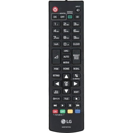 Genuine LG AKB73975763 TV Remote Control