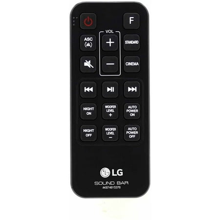 Genuine LG AKB74815376 Soundbar Remote Control