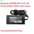 Genuine LITEON PA113126 19.5V 6.92A 135W AC Adapter For ACER ASPIRE7