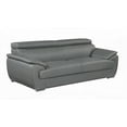 thumbnail image 1 of Genuine Leather & 3-layer Foam Cushioning | Genuine Leather Sofa, 1 of 11