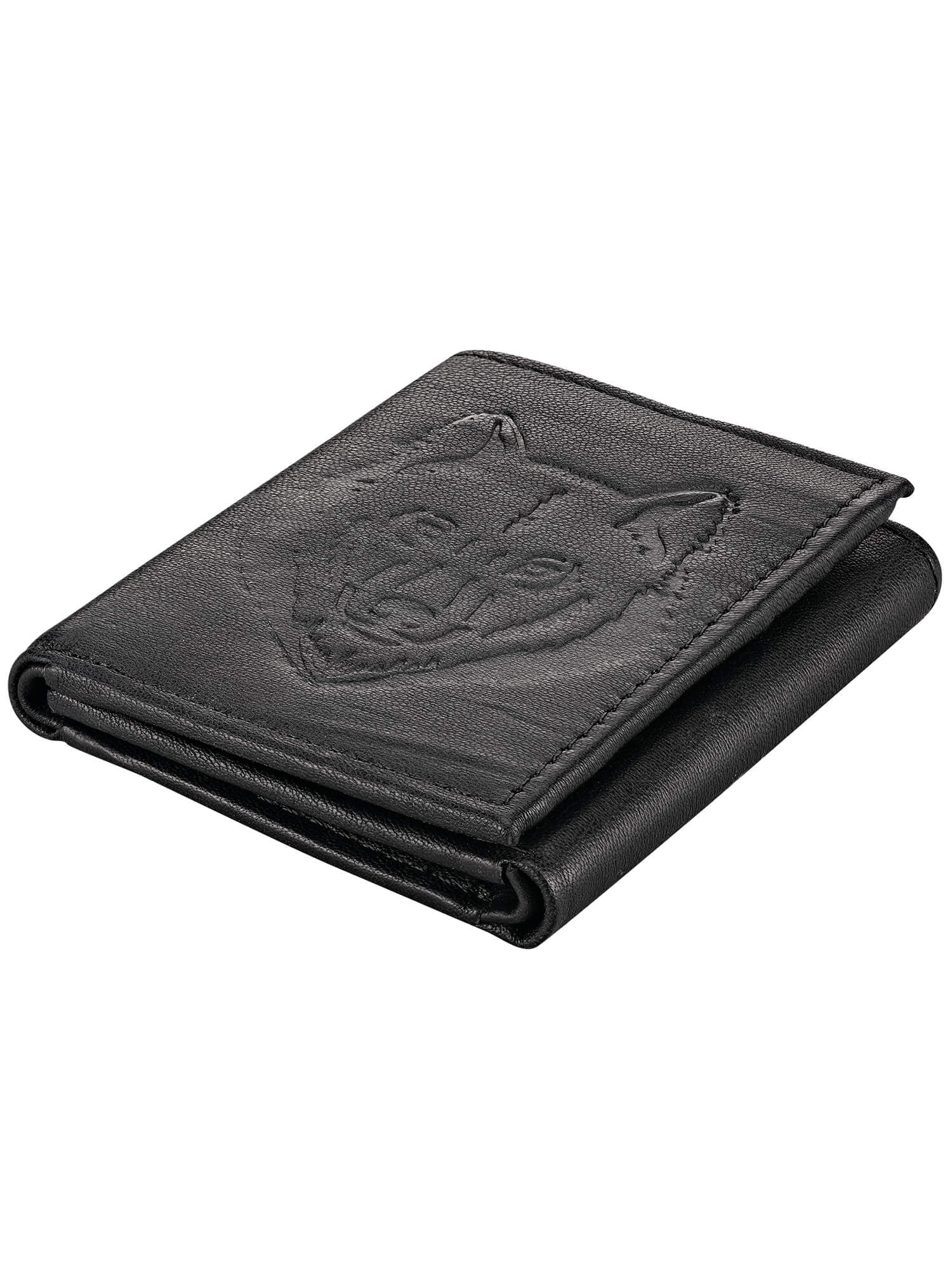 Genuine Leather Animal Embossed Wallets, Crafted with 100% Genuine Leather,  Accessories - Bass Design, Measures 4 3/4