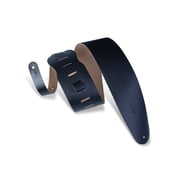 Genuine Leather Bass Strap - Black