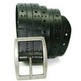 thumbnail image 1 of Genuine Leather Belts For Men Black Western Belts Buckle Tool Handcrafted - J9708, 1 of 4