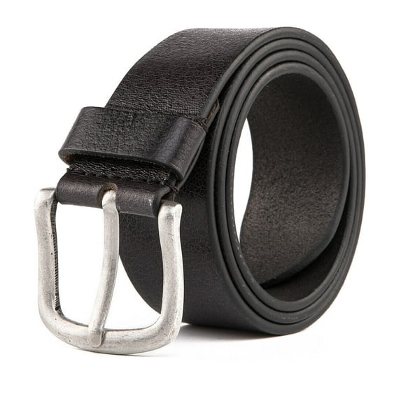 Genuine Leather Belts for Men Dress Cause Belt for Mens, 1.5inch Wide(2095,Black,44/46)