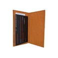 thumbnail image 1 of Genuine Leather Bifold Checkbook Cover Wallet with Outside Window 256 CF, 1 of 6