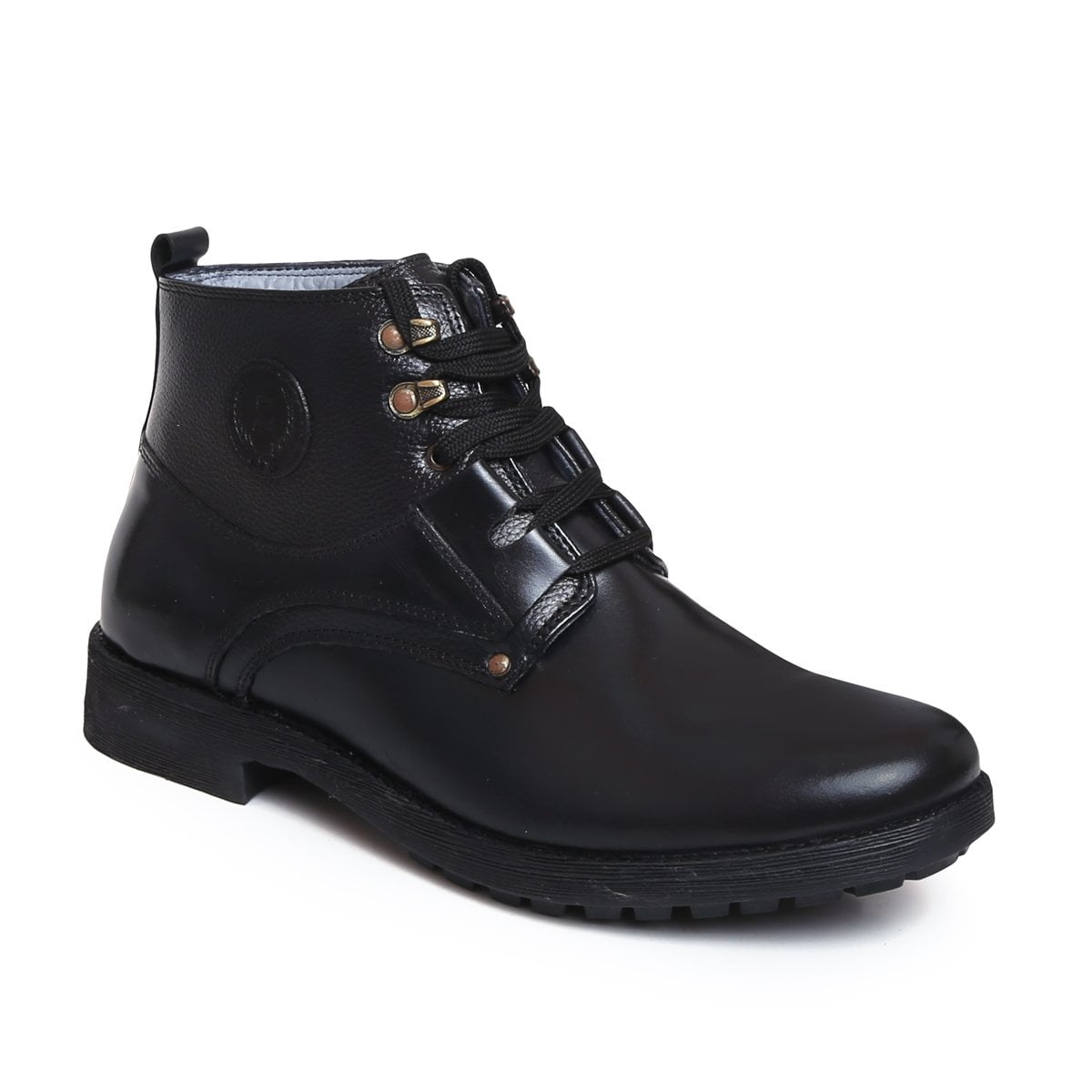 Red chief ankle shoes black hotsell