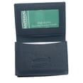 thumbnail image 1 of Genuine Leather Business Card Holder Name Card Case Credit Card Wallet with ID Window RFID Blocking, 1 of 41