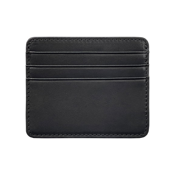 Genuine Leather Card Holder for Men and Women, Top Layer Card Cowhide, Anti-Demagnetization, Compact and Lightweight Card Case, ID Card Book