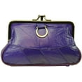 thumbnail image 1 of Genuine Leather Change Purse with Clasp Closure 11-3016 (C), 1 of 11