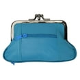 thumbnail image 1 of Genuine Leather Change Purse with Zipper Bottom Compartment Y062 (C), 1 of 26