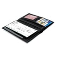 thumbnail image 1 of Genuine Leather Checkbook Cover ID Credit Card Long Wallet Holder, 1 of 10