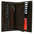 thumbnail image 1 of Genuine Leather Checkbook Cover Wallet Organizer with Credit Card Holder 253 CF, 1 of 5