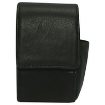 Genuine Leather Cigarette Box Anti-Scratch Protective Storage Case with Lighter Holder