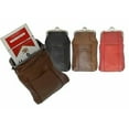 thumbnail image 1 of Genuine Leather Cigarette Soft Case Tobacco lighter Holder clasp for men women, 1 of 5