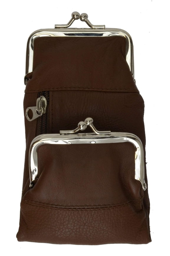 Genuine Leather Cigarette and Lighter Case with Twist Clasp 1838AL (C)