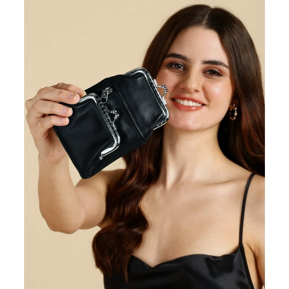 Genuine Leather Cigarette and Lighter Case with Twist Clasp by Leatherboss