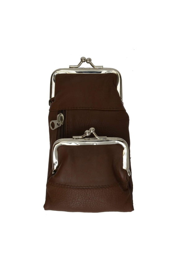 Genuine Leather Cigarette and Lighter Case with Twist Clasp 1838AL (C)
