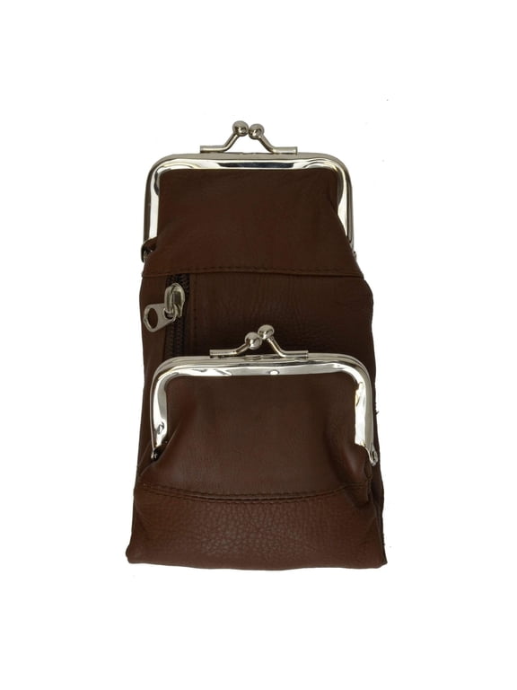 Genuine Leather Cigarette and Lighter Case with Twist Clasp 1838AL (C)