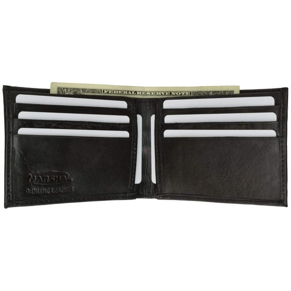 Genuine Leather Classic Bifold Mens Wallet 1158